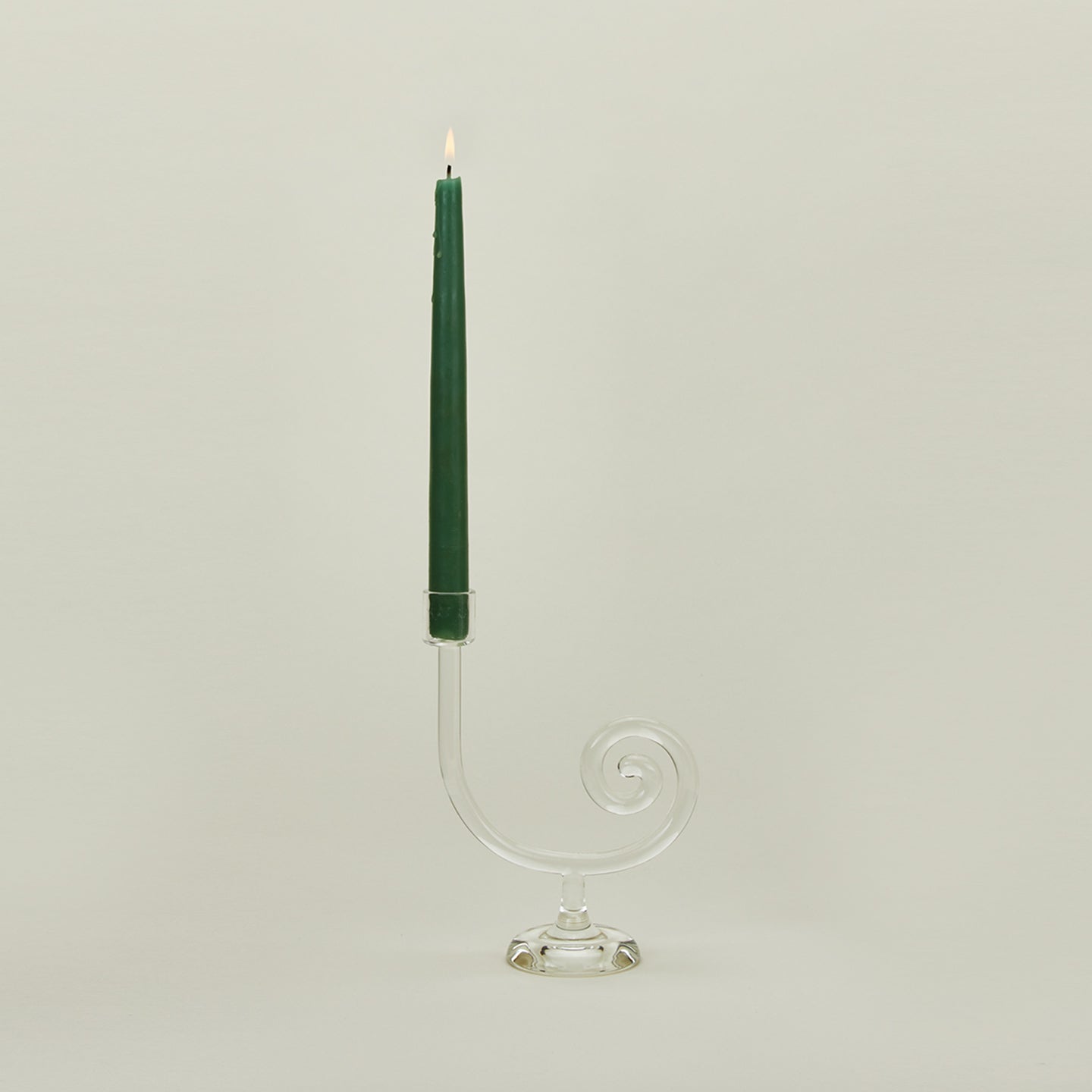 Single Stem Spiral Candle Holder