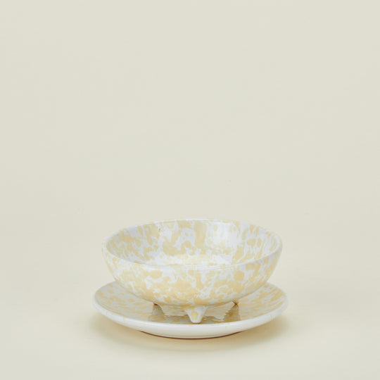 Splatter Berry Bowl - White/Ivory