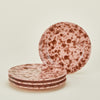 Splatter Dinner Plate, Set of 4 - Blush/Terracotta