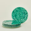 Splatter Dinner Plate, Set of 4 - Sage/Green