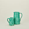 Splatter Pitcher - Sage/Green