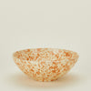 Splatter Serving Bowl - Ivory/Bronze