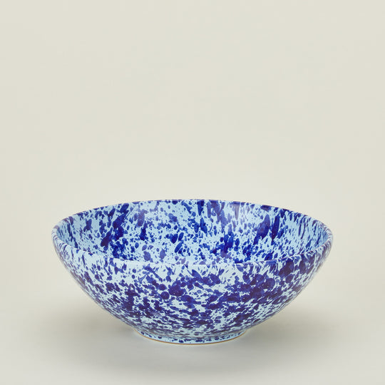 Splatter Serving Bowl - Sky/Cobalt