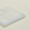 A close up of a silicone sandwich bag.