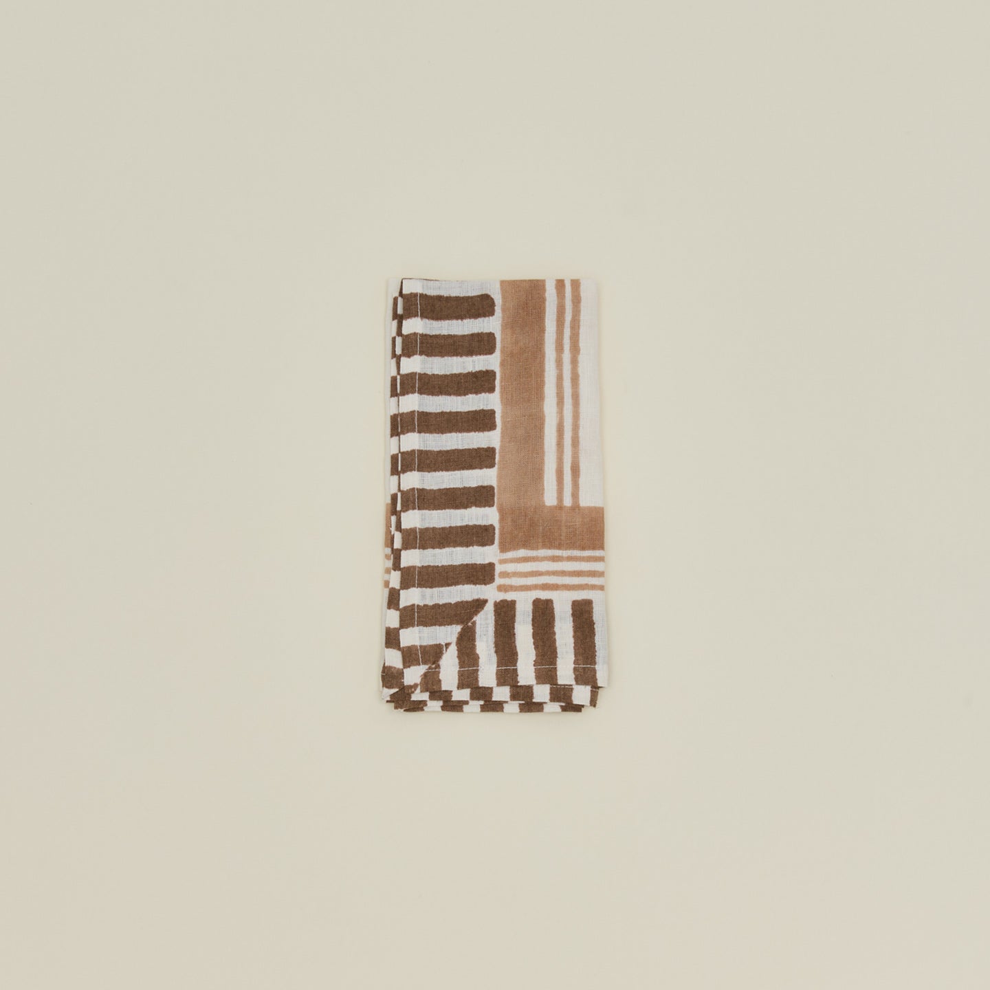 Ella Block Printed Linen Napkin