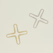 The collective forged trivet, set of 2 in pewter and brass