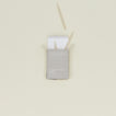 Hannukah candles in salt color