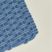 Close up view of woven doormat in sky