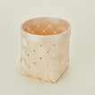 Detailed view of Verso Birch Basket.
