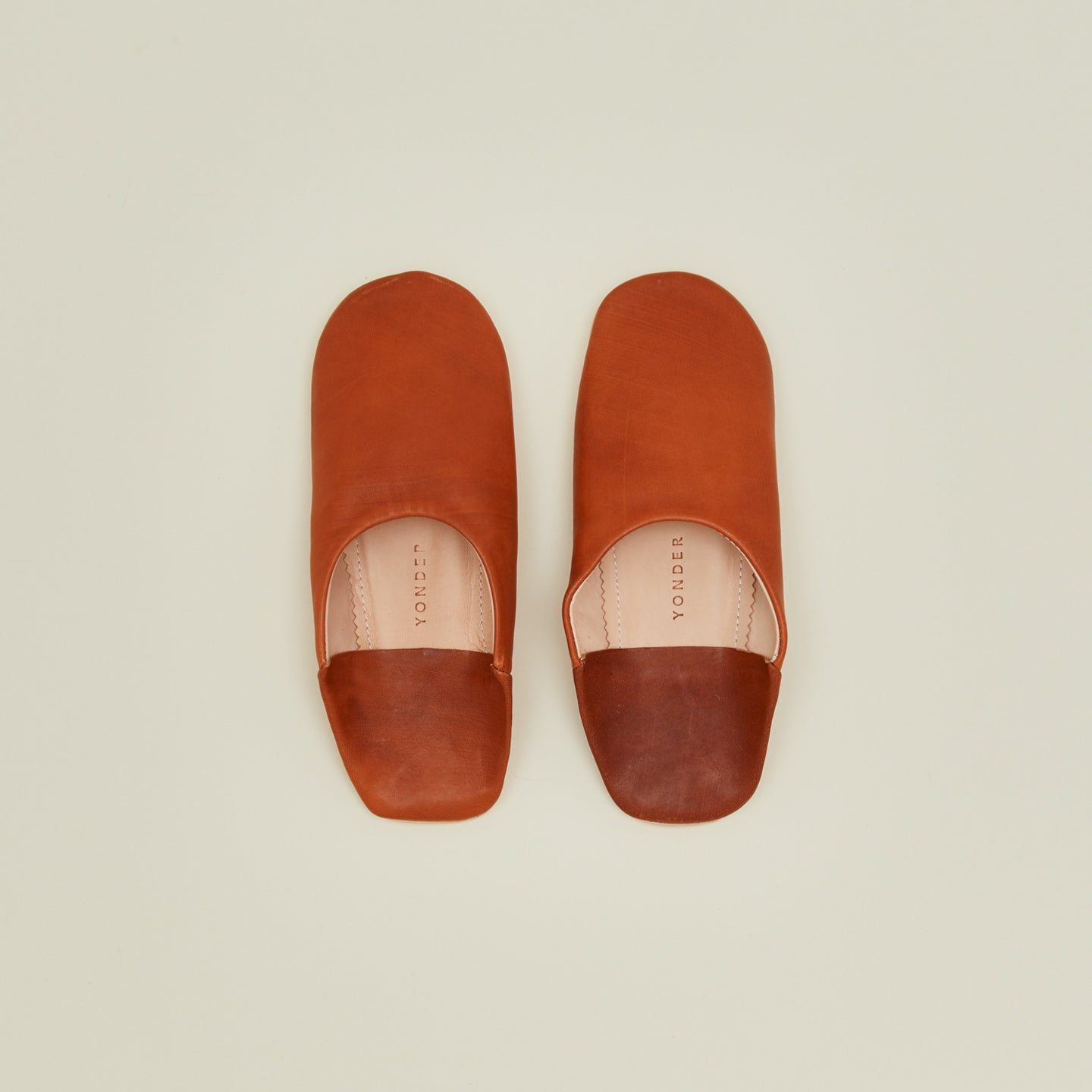 Handmade Suede Slippers in toffee