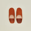 Handmade Leather Slippers - Toffee