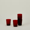 Veneziano Tumbler, Set of 6 - Red