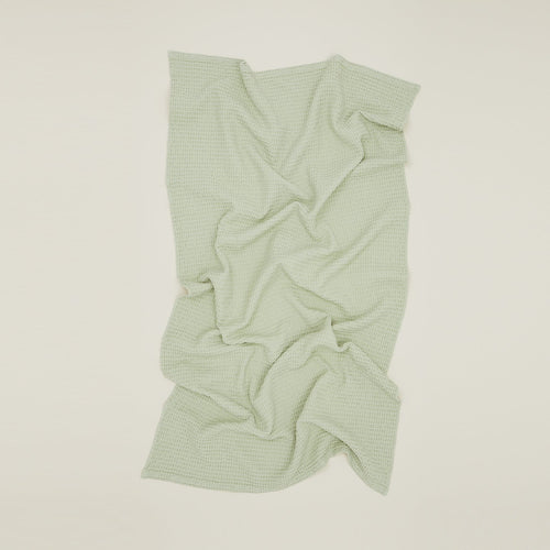 Simple Waffle Towel - Sage