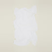 Simple Waffle Towel - White
