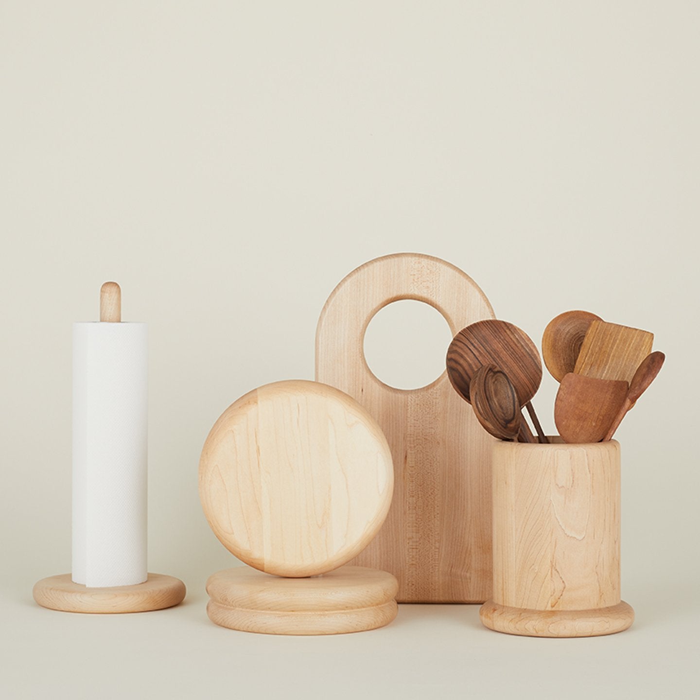 Simple Wood Utility Canister