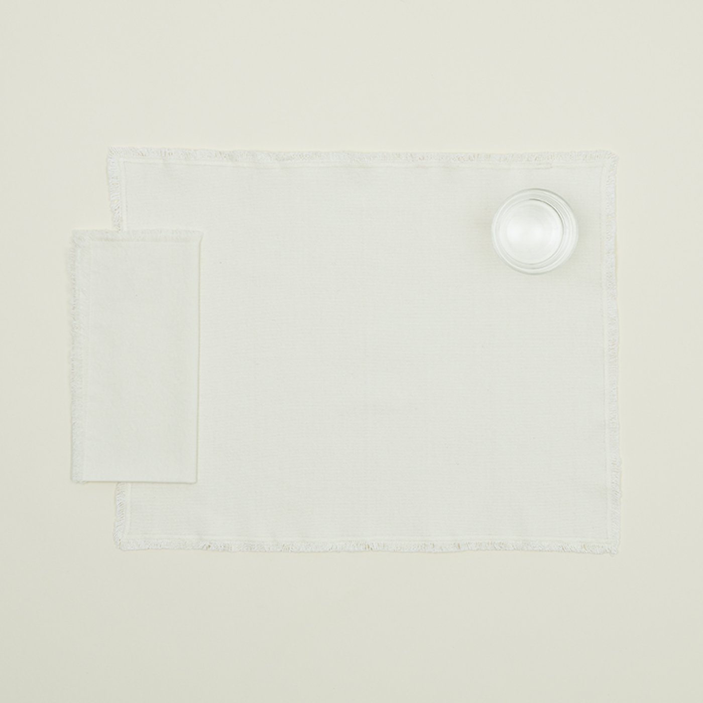 Essential Cotton Placemats - Ivory