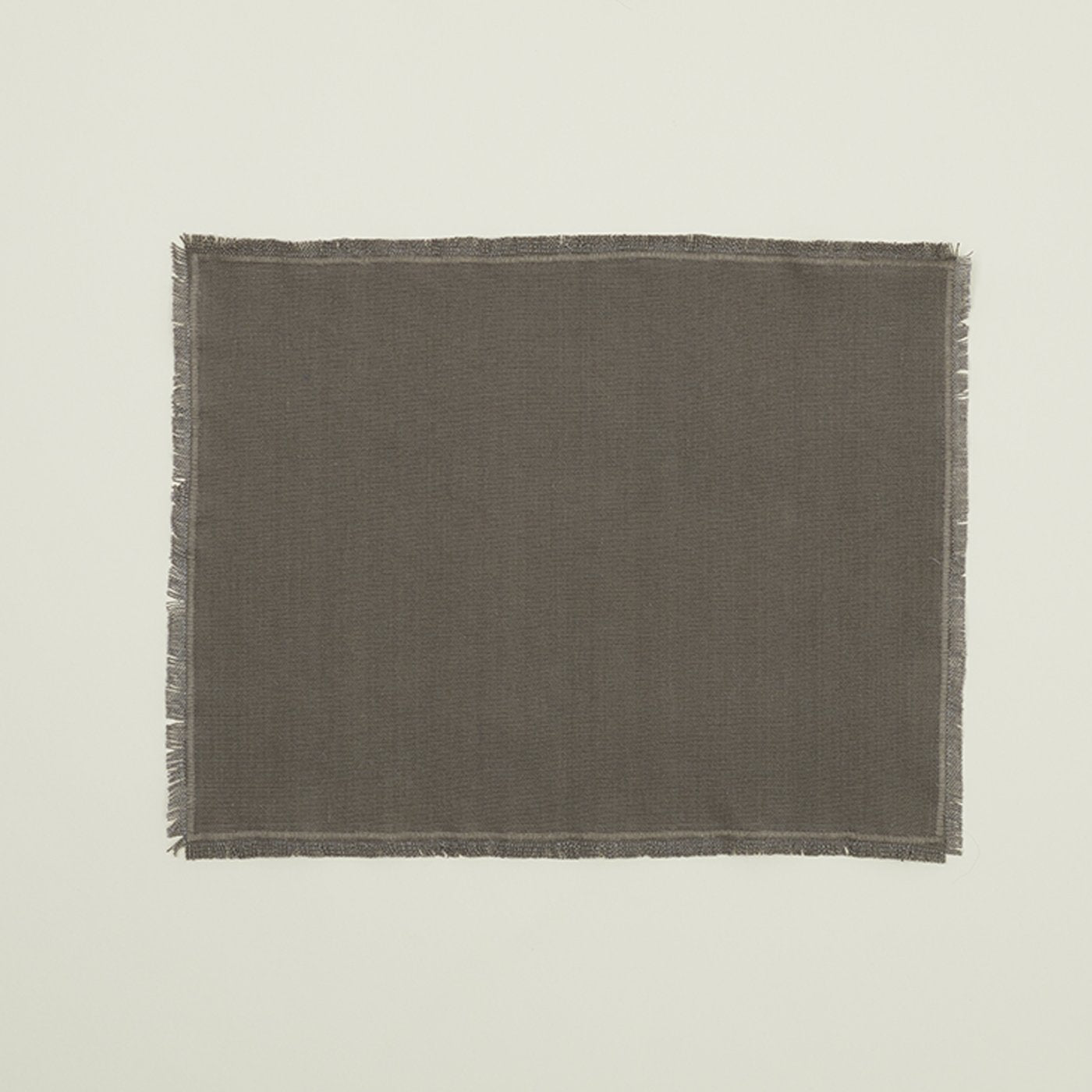 Essential Cotton Placemats - Dark Grey