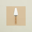 Teak Tart Slicer