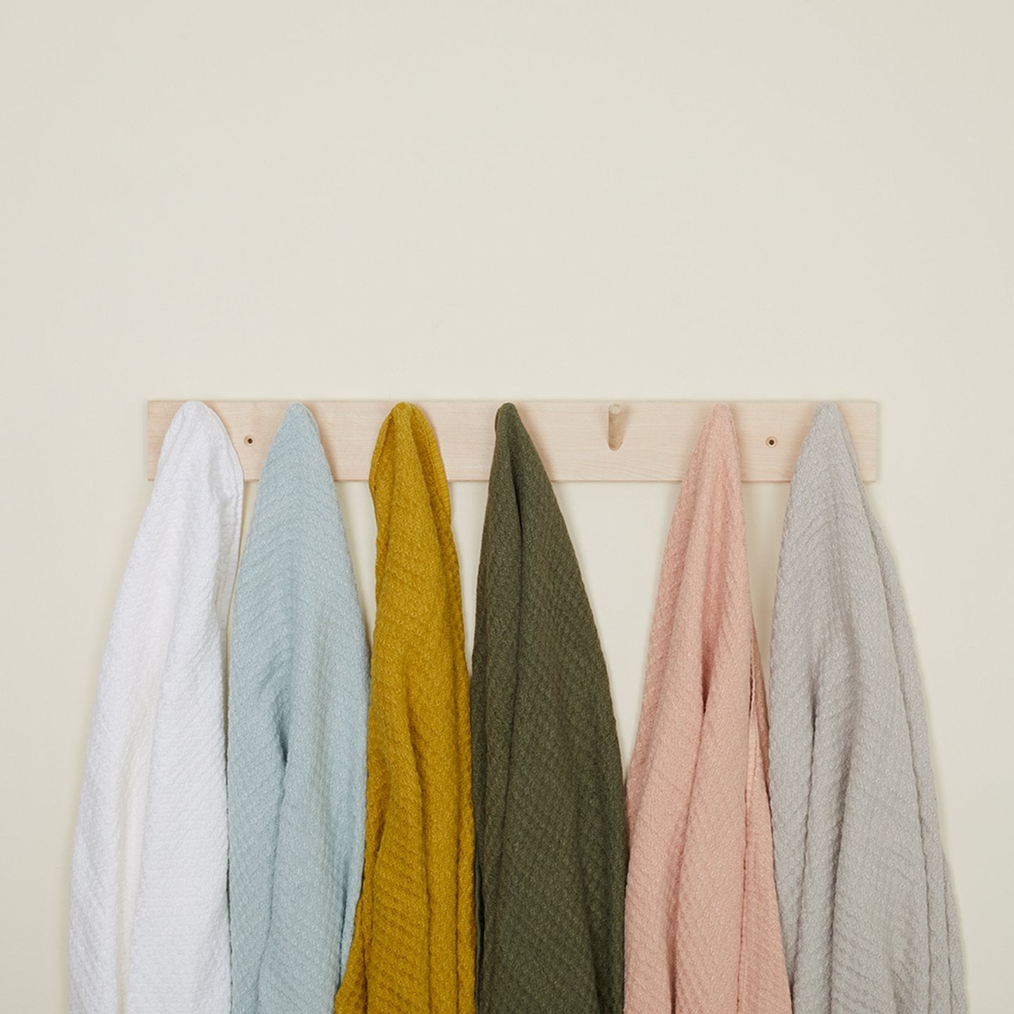 Wooden Rack - Four Hooks