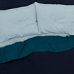 Simple Linen Pillowcases, Set of 2 - Peacock