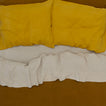 Simple Linen Pillowcases, Set of 2 - Mustard