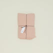 Simple Linen Flat Sheet - Blush