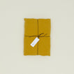 Simple Linen Duvet - Mustard