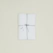 Simple Linen Flat Sheet - White