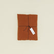 Simple Linen Duvet - Terracotta