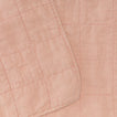 Simple Linen Quilt - Blush