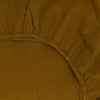 Simple Linen Fitted Sheet - Bronze