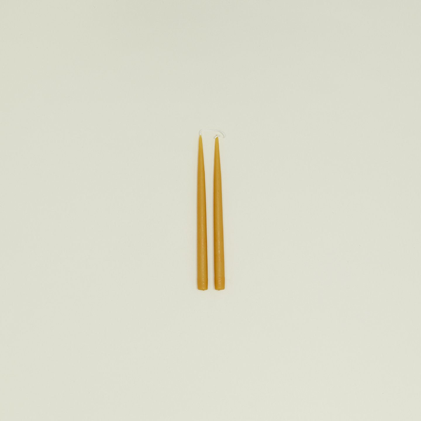Hand Dipped Taper Set  - Honey