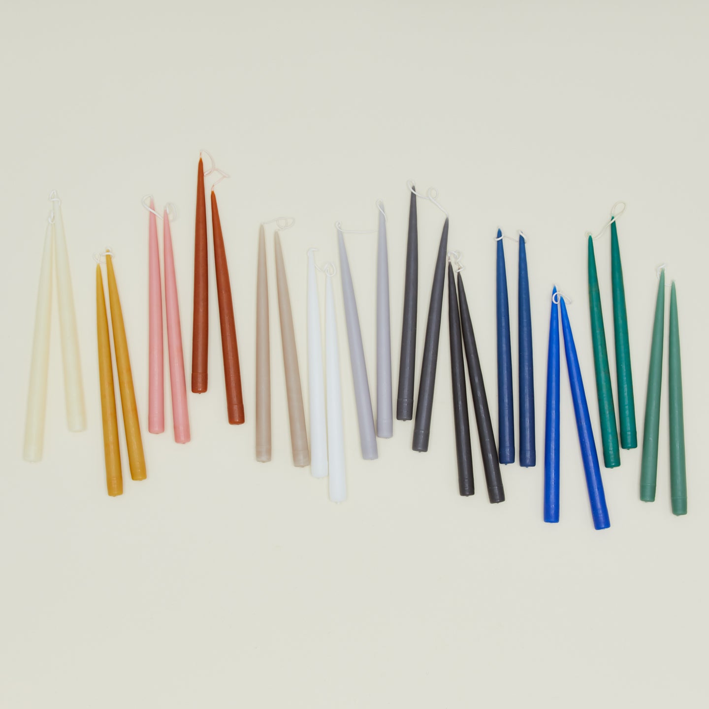 Hand Dipped Taper Set - Sage