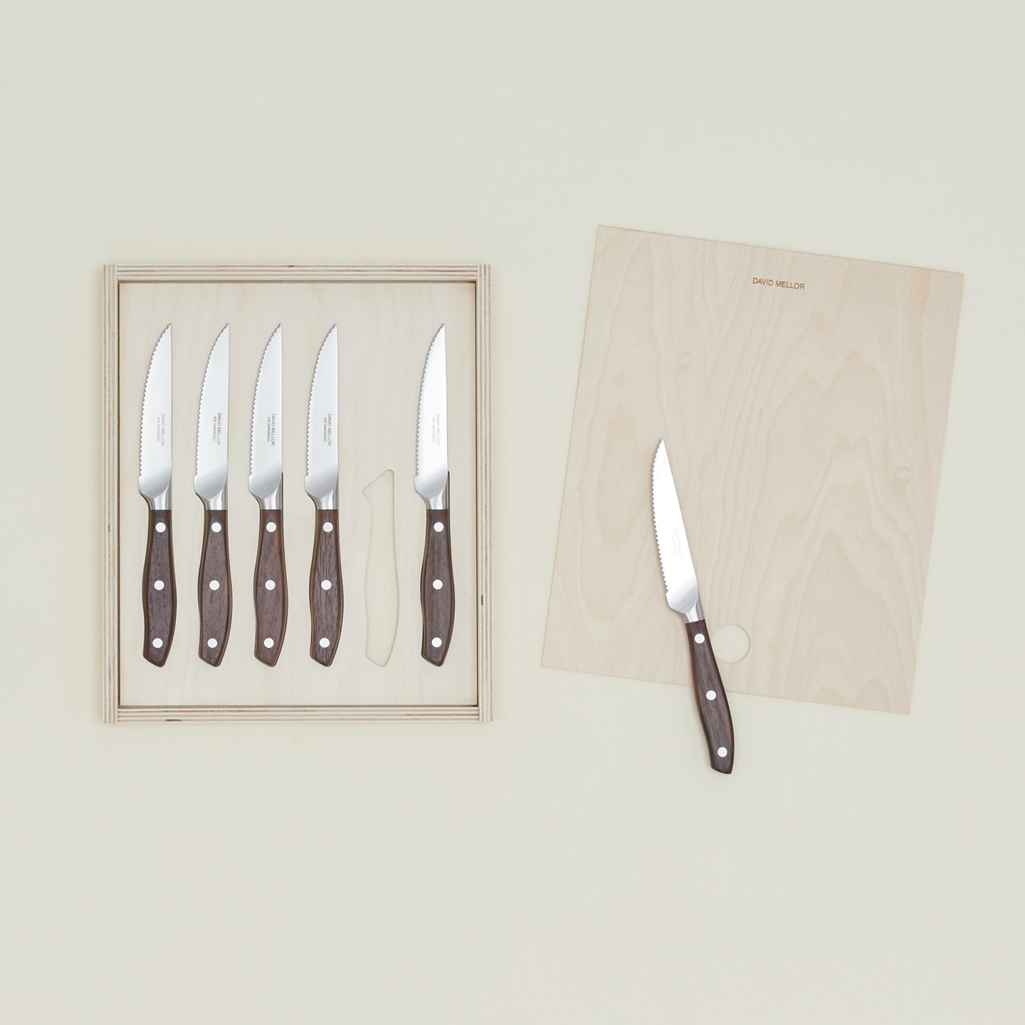 Rosewood Steak Knife Set