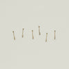 Brass Hook, Set of 6