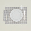 Checked Linen Placemat, Set of 4