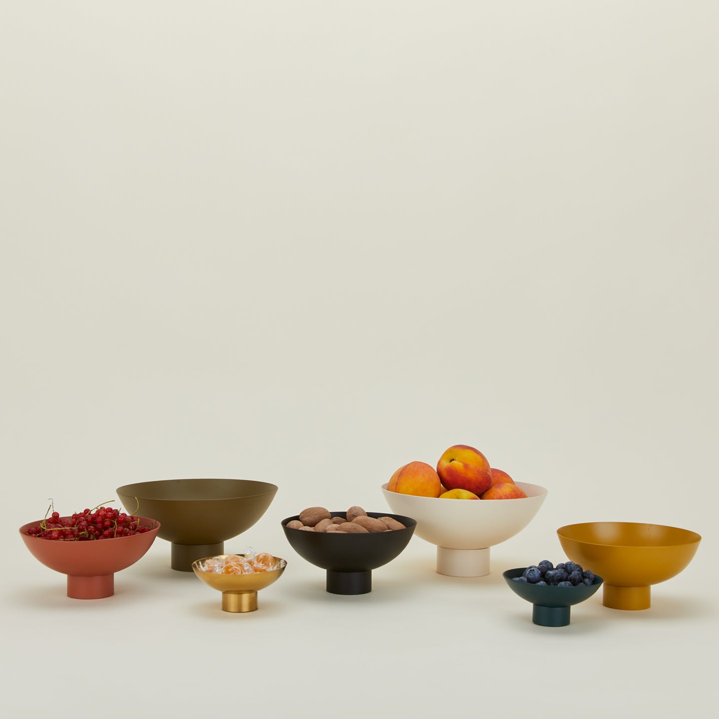 Essential Footed Bowl - Peacock