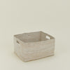 Essential Low Basket - White