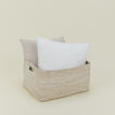Essential Low Basket - White