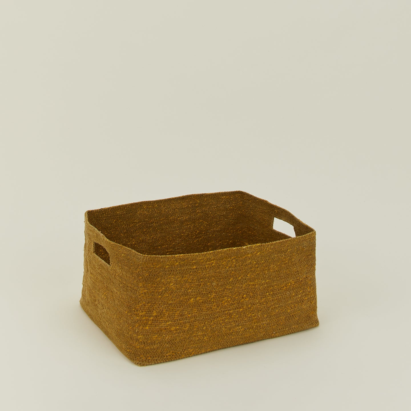 Essential Low Basket - Mustard