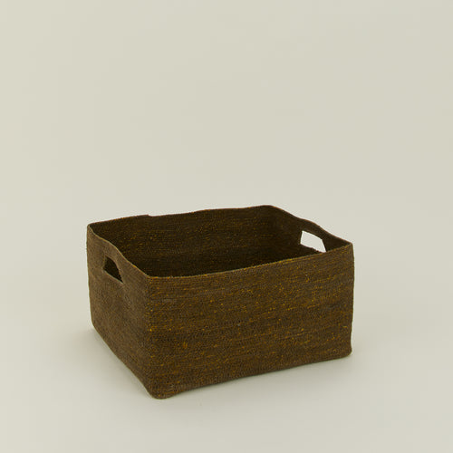 Essential Low Basket - Olive