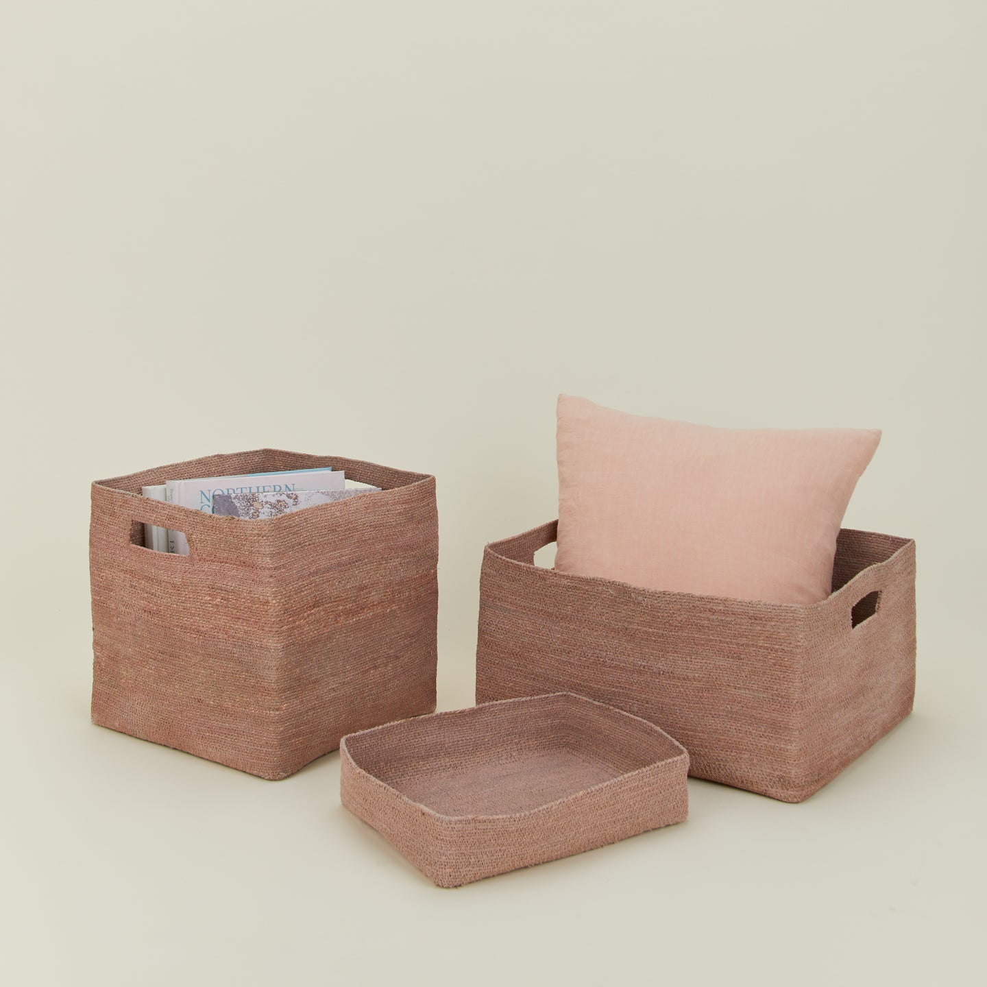 Essential Low Basket - Blush