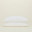 Simple Linen Pillowcases - White