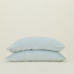 Simple Linen Pillowcases - Sky