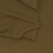 Close up of Essential Striped Tablecloth in Olive.