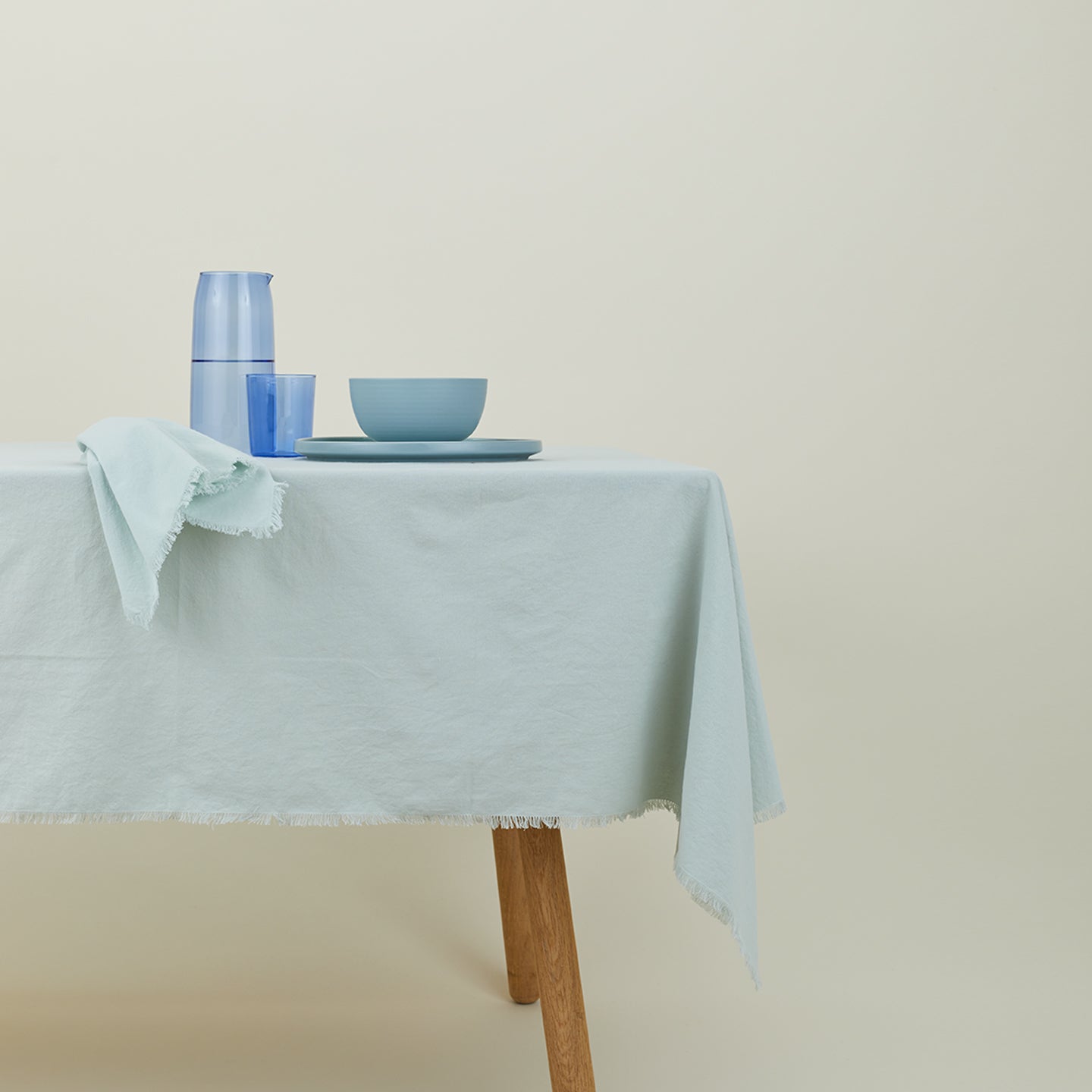 Essential Cotton Tablecloth - Sky