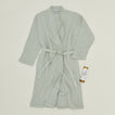 Simple Waffle Bathrobe - Sage