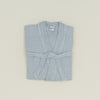 Simple Waffle Bathrobe - Sky