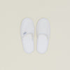 Simple Waffle Slippers - White