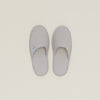 Simple Waffle Slippers - Light Grey